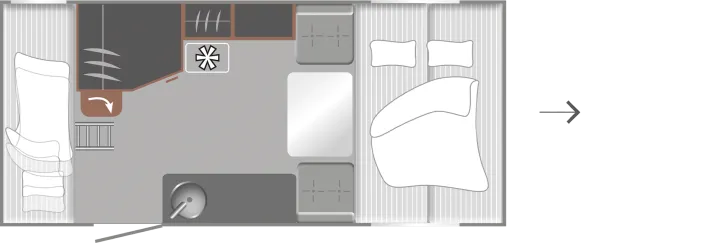 Grundriss Tag LMC e:dero 470 K - ab Euro 14.990,--