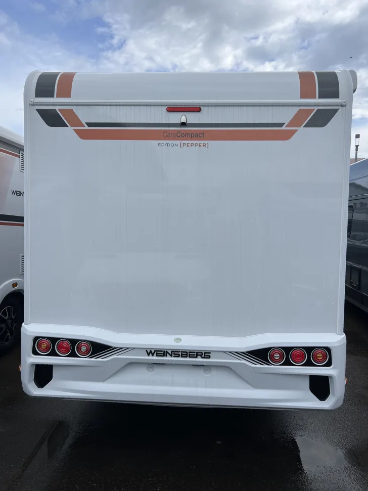 Frontal Hinten Weinsberg CaraCompact 600 MEG EDITION [PEPPER]