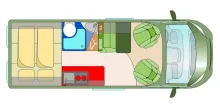 Grundriss Tag Roadcar R 600