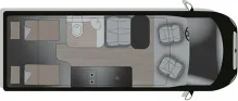 Grundriss Tag Crosscamp CV 640 Fiat LED Modell 25 ***SALE***