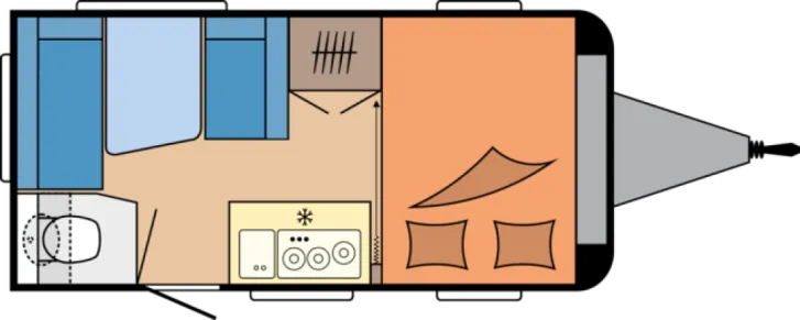 Fahrzeugbild Hobby OnTour 390 SF Ideal für 2 #1