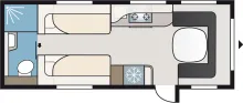 Grundriss Tag Kabe Royal 630 TDL KS