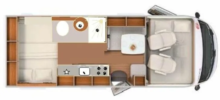 Fahrzeugbild Eura Mobil Integra 690 HB Händlerexport oder Bastlerfahrzeug #2