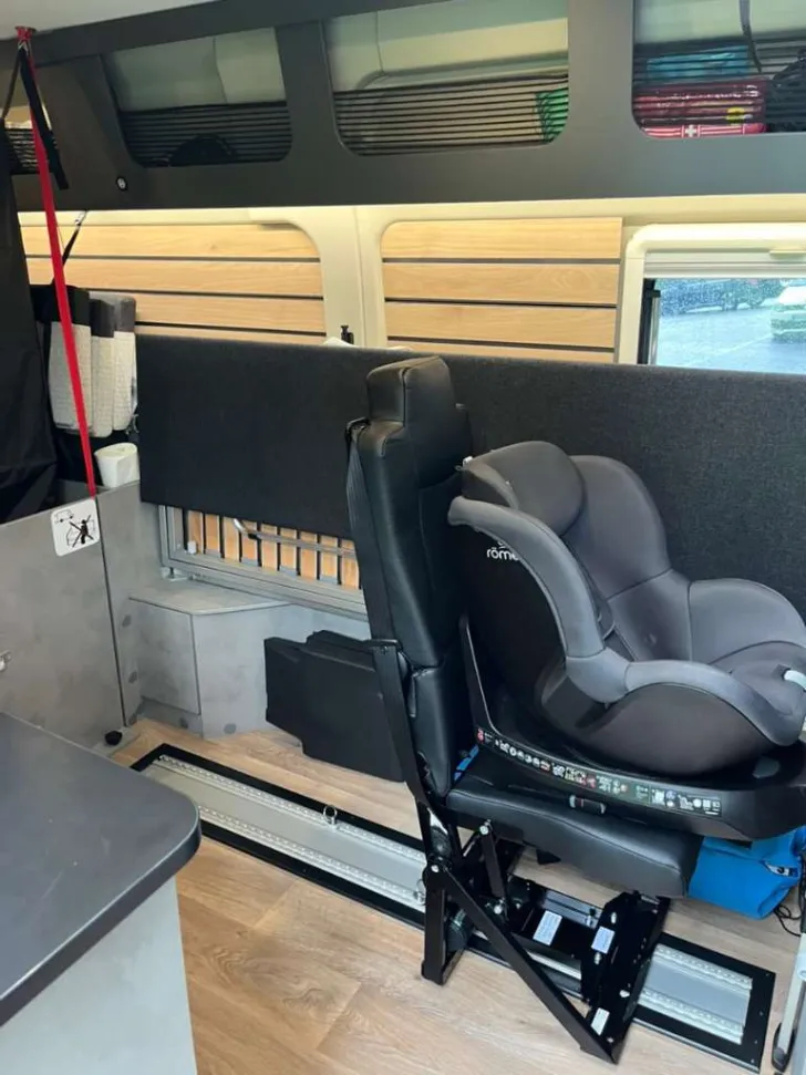 Grundriss Nacht Crosscamp Camper Vans CV FLEX 541