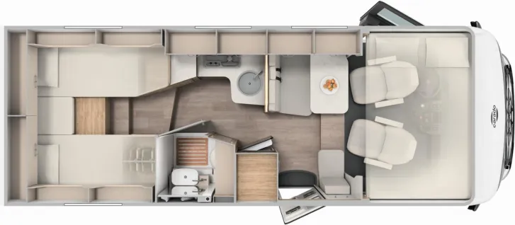 Grundriss Tag Carado pro+ I 338 !!! Top‑Preis Garantie !!!