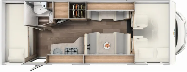 Grundriss Tag Carado A 461 !!! TopPreis+Service !!!