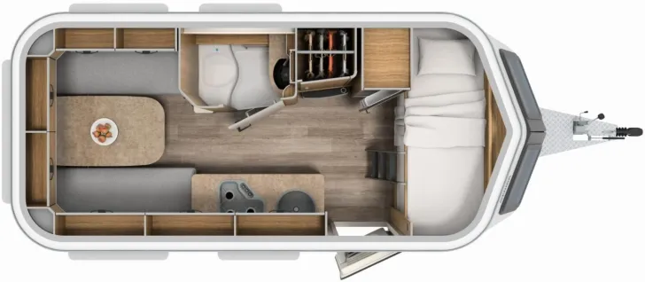 Grundriss Tag Hymer Eriba Eriba Touring 560 ***PREISVORTEIL: 5.865 EURO***