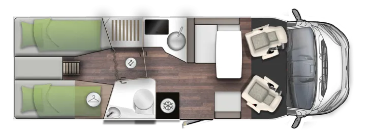 Grundriss Tag Forster T 745 EB alle Pakete