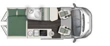 Grundriss Tag Forster V 599 HBL Livin' Up Pro