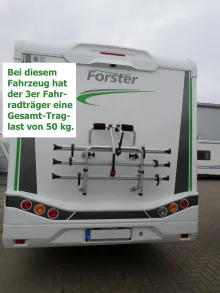 Fahrzeugbild Forster T 669 EB - TV/Markise/ 4er Fahrrad #34
