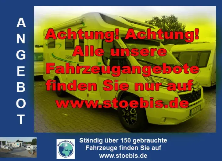 Fahrzeugbild Forster T 669 EB - TV/Markise/ 4er Fahrrad #1