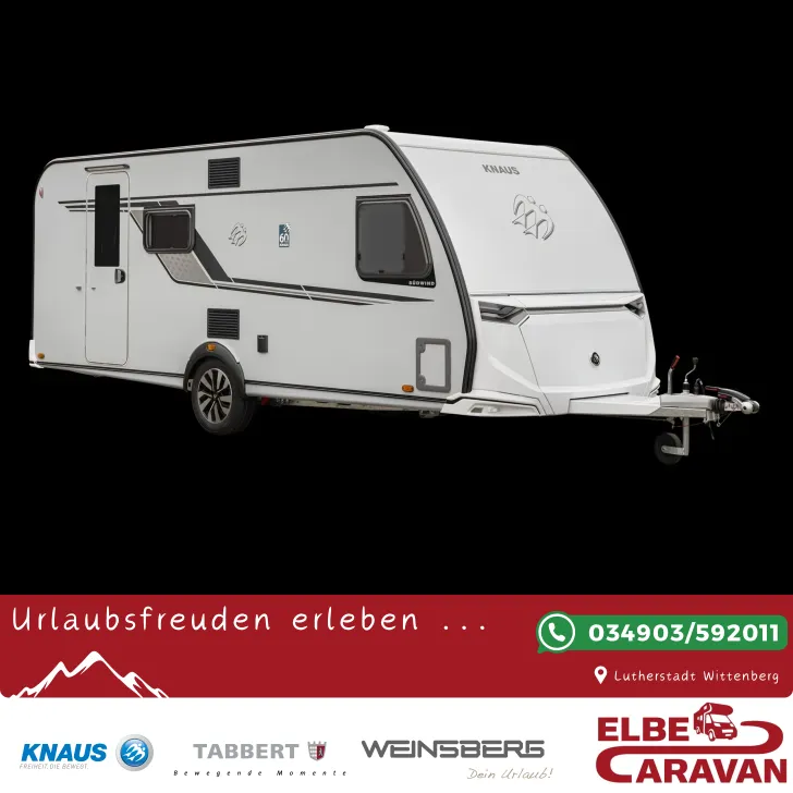  Knaus Südwind 580 QS Black Selection Modell 2026 als Wohnwagen in Bildidee 