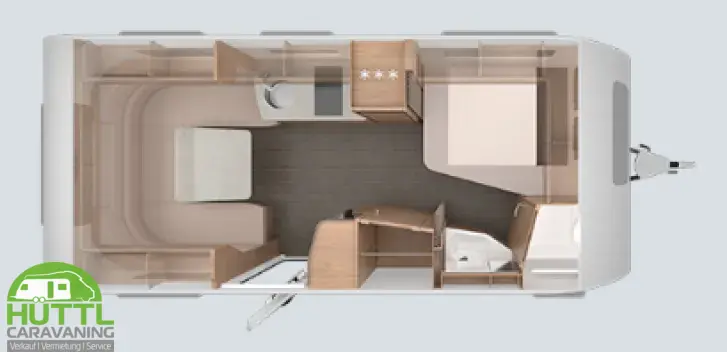 Grundriss Tag Knaus Südwind 500 FU Black Selection Sofort Verfügbar!