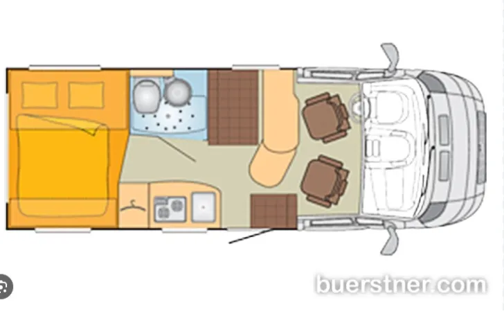 Grundriss Nacht Bürstner
