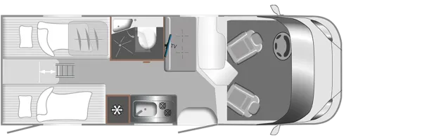 Tagesgrundriss LMC Tracer V 670 Tagesgrundriss LMC Tracer V 670