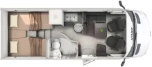Fahrzeugbild Hymer B-Klasse MC T 600 Autarkie , GFK, Markise #1