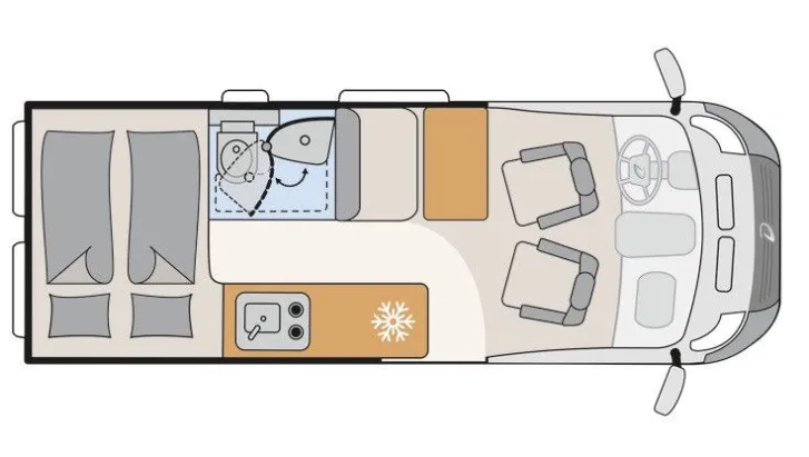 Fahrzeugbild Dethleffs Globetrail Fiat 600 DS 95Years Modell 2026 #17