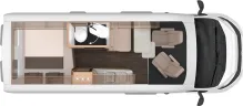 Grundriss Tag Knaus BoxLife 600 MQ Platinum Selection Fahrzeug im Zulauf ab KW 30