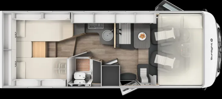 Grundriss Tag Sunlight I 67S Automatik