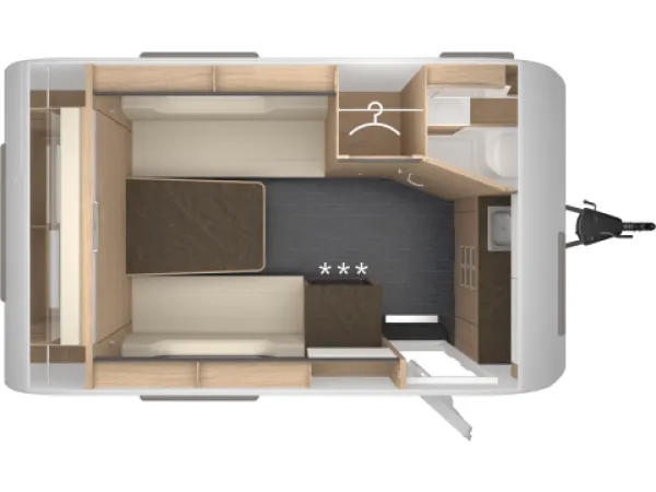 Tagesgrundriss Tabbert Pantiga 390 WD 2,3
