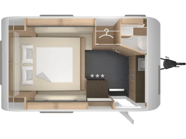 Nachtgrundriss Tabbert Pantiga 390 WD 2,3 Finest Edition