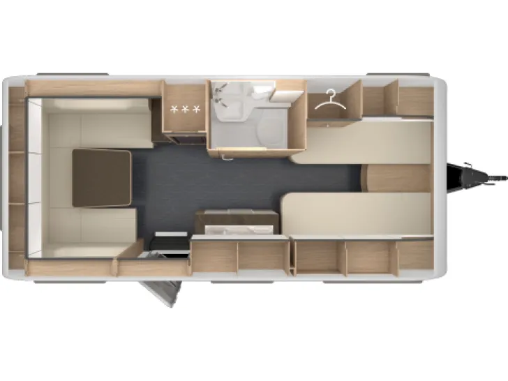 Grundriss Tag Tabbert Pantiga 490 E 2,3 Finest Edition mit Mover