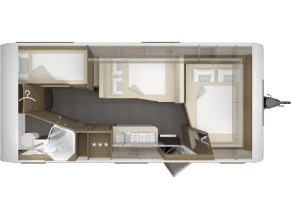 Nachtgrundriss Tabbert Cazadora 550 DMK 2,5