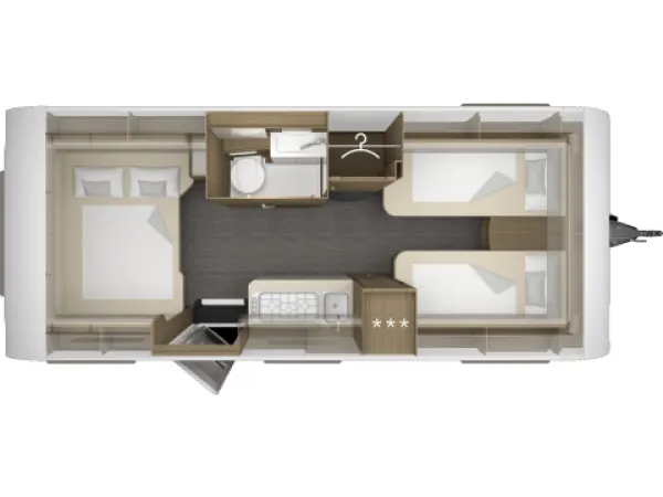 Nachtgrundriss Tabbert Cazadora 550 E 2,3