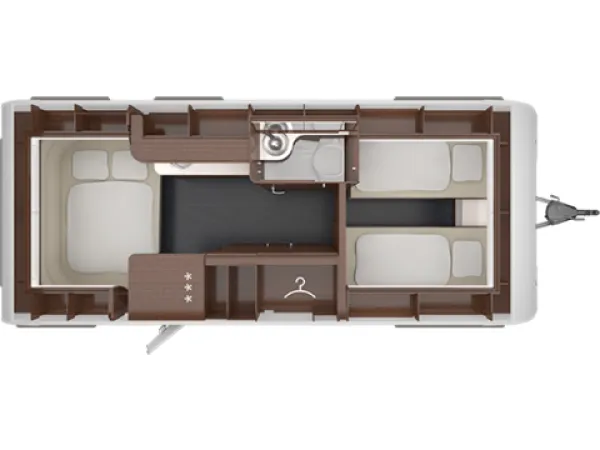 Nachtgrundriss Tabbert Puccini 550 E 2,3 Nachtgrundriss Tabbert Puccini 550 E 2,3