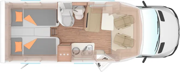 Nachtgrundriss Weinsberg CaraCompact 640 MEG Nachtgrundriss Weinsberg CaraCompact 640 MEG