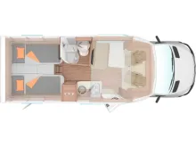 Grundriss Tag Weinsberg CaraCompact 640 MEG Suite EDITION [PEPPER]