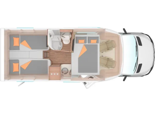 Nachtgrundriss Weinsberg CaraCompact 640 MEG Suite EDITION [PEPPER]