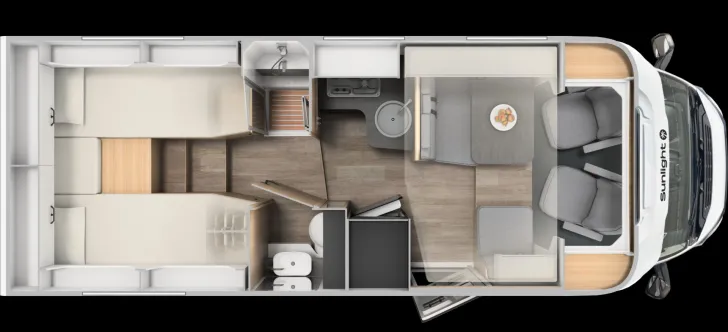 Grundriss Tag Sunlight T 68 Paket One Black