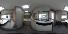 360° Innenansicht Dethleffs Aero 410 QS über 8000,-  Preisvorteil !!!