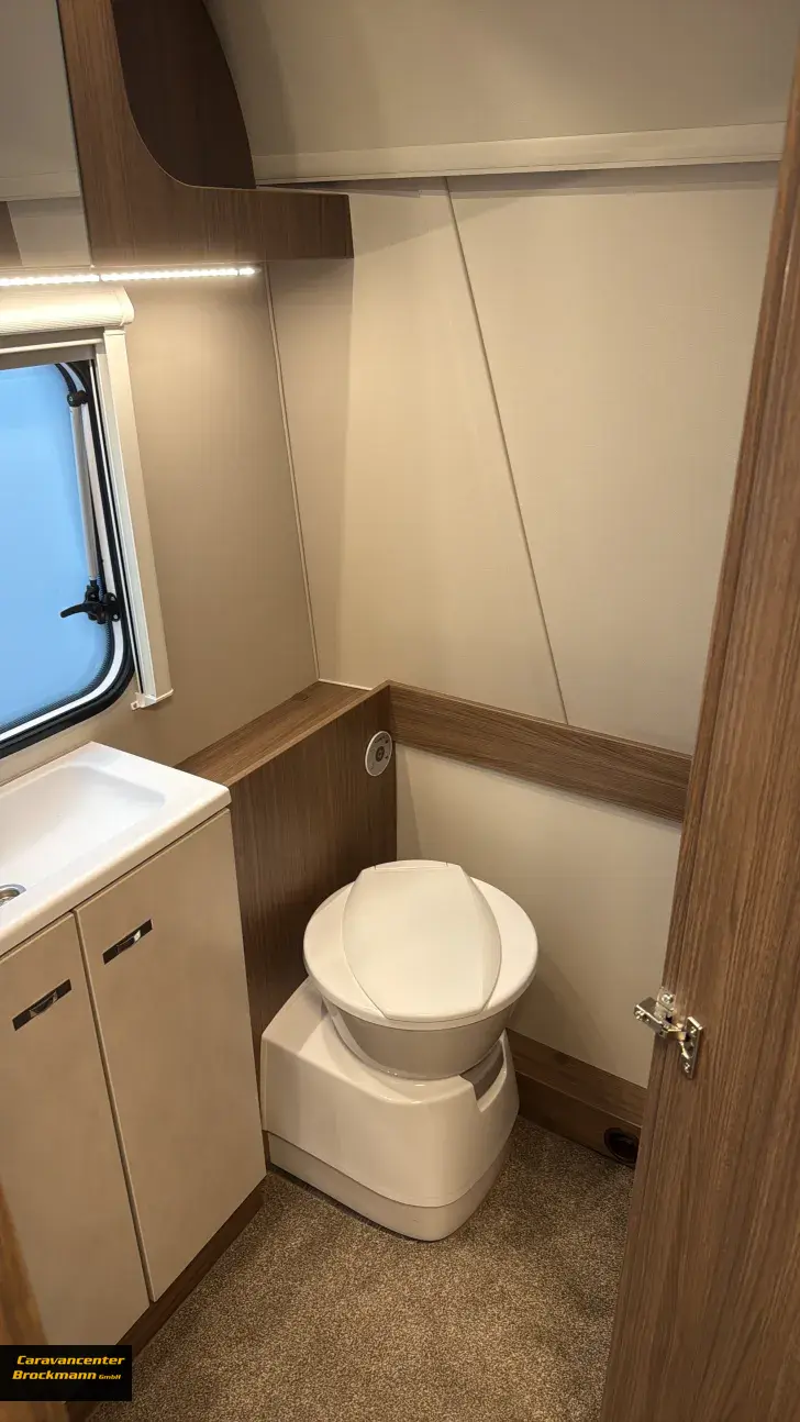 Toilette Tabbert Cazadora 550 DMK 2,5 Modell 2026, UVP39642Euro