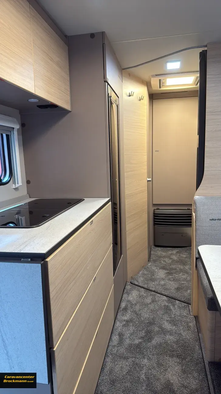 Sicht vorne-hinten Weinsberg CaraCito 500 QDK Modell 2026, UVP29316Euro