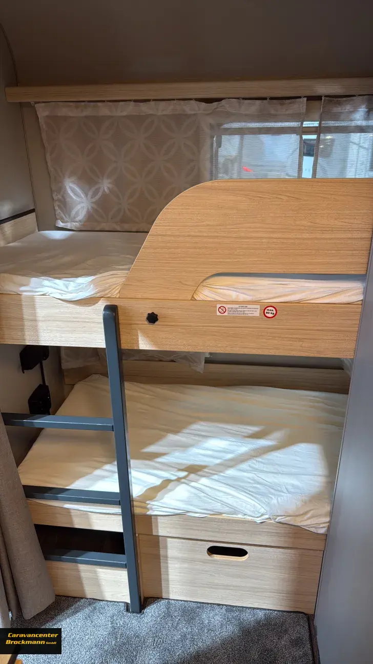 Etagenbetten Weinsberg CaraCito 470 QDK Modell 2026, UVP26028Euro