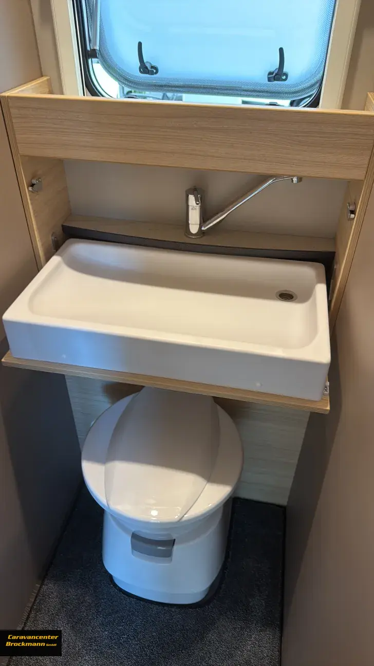 Toilette Weinsberg CaraCito 470 QDK Modell 2026, UVP26028Euro