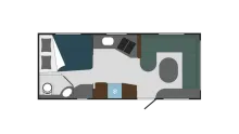 Grundriss Tag Polar Chimera 590 FWL NEUHEIT Klima Mover