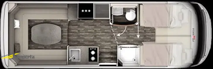 Grundriss Tag Frankia F-Line I 740 PLUS EDITION TOGETHER