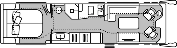 Tagesgrundriss Morelo Empire Liner 100 GB