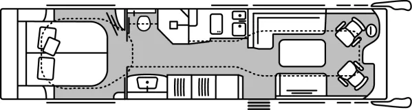 Tagesgrundriss Morelo Empire Liner 105 GB Tagesgrundriss Morelo Empire Liner 105 GB