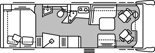Tagesgrundriss Morelo Loft 78 F