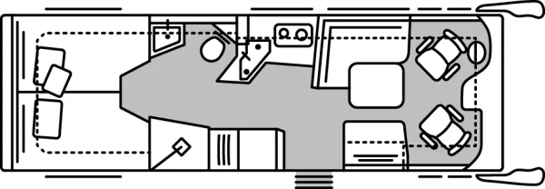 Tagesgrundriss Morelo Loft 78 L