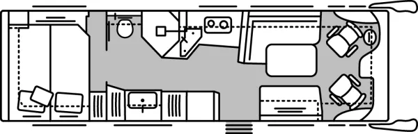 Tagesgrundriss Morelo Loft Premium 86 FB