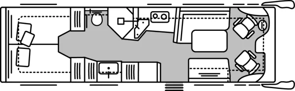 Tagesgrundriss Morelo Loft Premium 90 LSB
