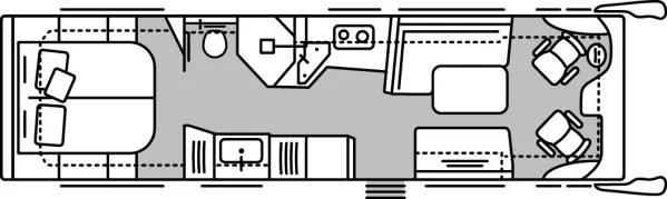 Tagesgrundriss Morelo Loft Premium Liner 93 GB