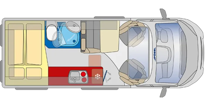 Grundriss Tag Pössl Summit PRIME 600 Mod 26, Sie sparen