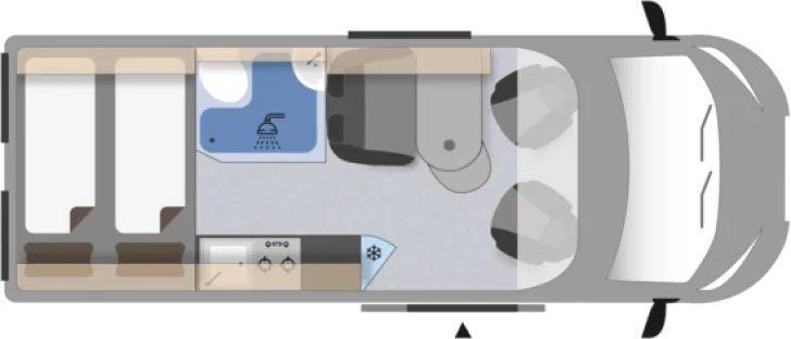 Grundriss Tag Clever DRIVE LINE Drive 600 Sofort verfügbar