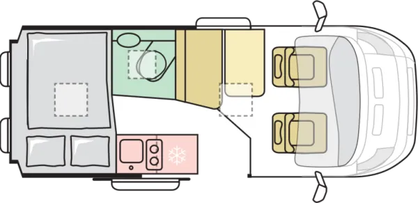 Nachtgrundriss Adria Twin ALL-IN 540 SPB